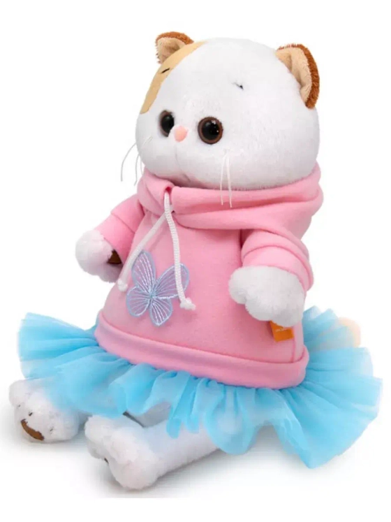 Мягкая игрушка Кошечка Ли-Ли в спортивном платье 24 см