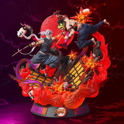 Gyutaro vs Tengen – Demon Slayer