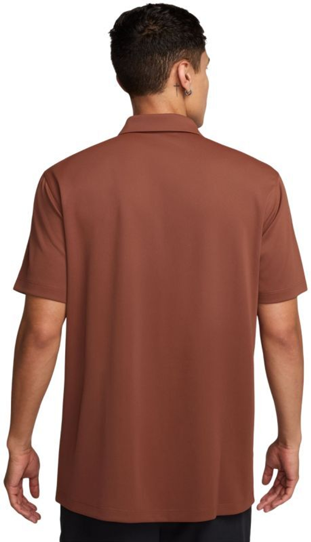 Мужское теннисное поло Nike Court Dri-Fit Solid - Коричневый