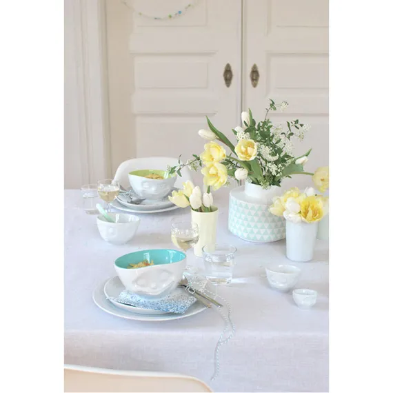 Чаша tassen happy, 500 мл, белая-нефритовая