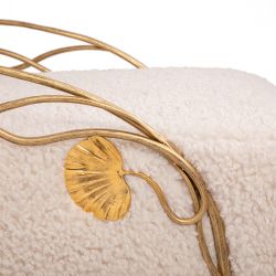 Кресло Нимфея Какао Бронза