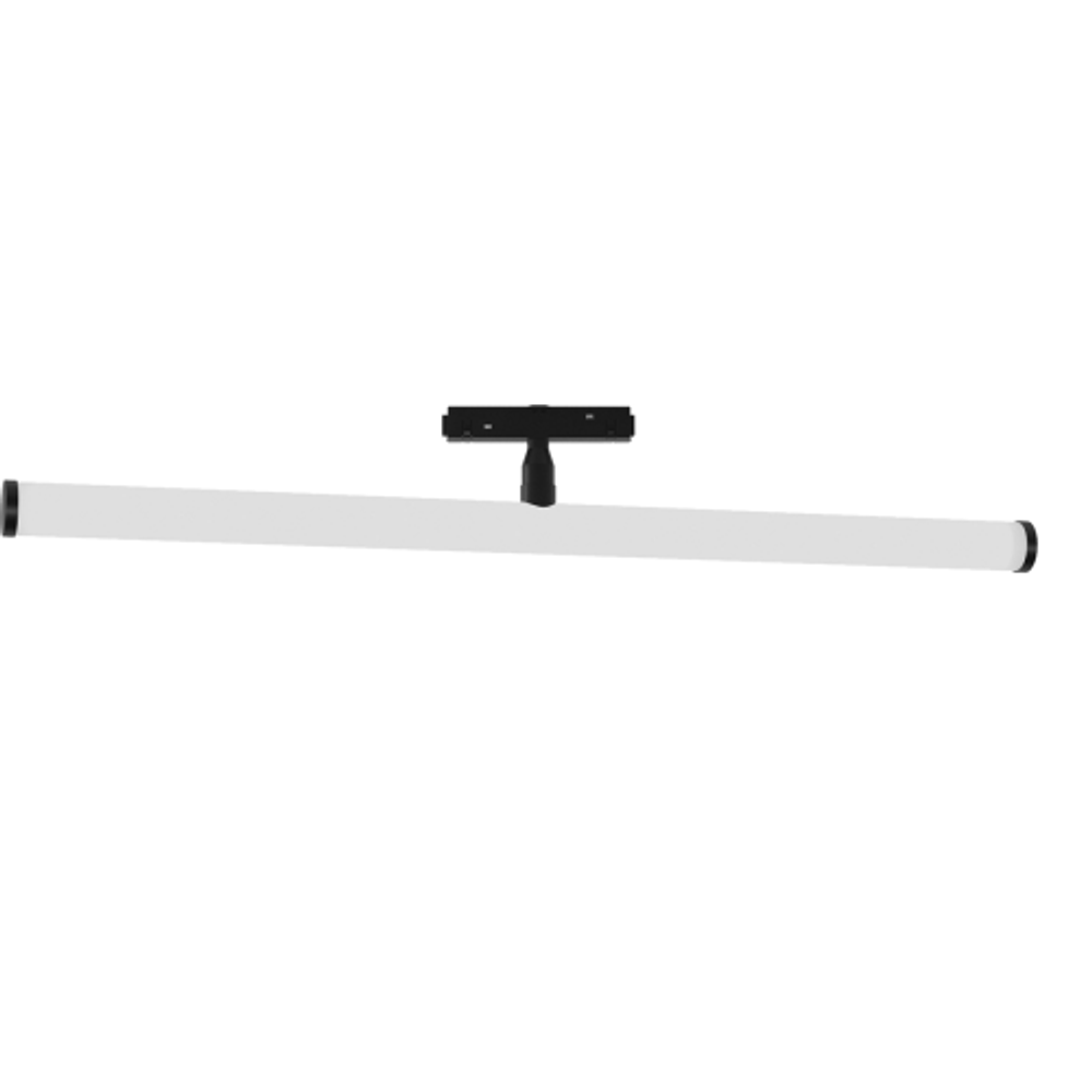 Магнитный трековый светильник ЭРА TRM20-8-10W3K-B для системы NOVA 60см 48V 10Вт 3000К с заливающим светом черный | Магнитные трековые светильники