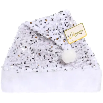 Колпак новогодний «Сияние», Серебро