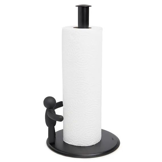 Держатель для бумажных полотенец buddy, черный