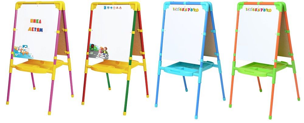 Мольберт двусторонний детский