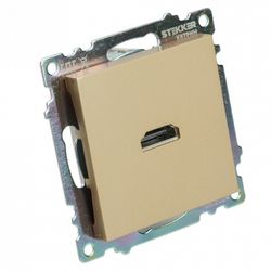 Розетка HDMI без рамки Stekker Катрин 50060