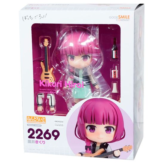 Фигурка Аниме Nendoroid Одинокий рокер! Bocchi The Rock! Kikuri Hiroi 10см / Фигурка Нендороид по мотивам аниме "Одинокий рокер!", Кикури Хирои