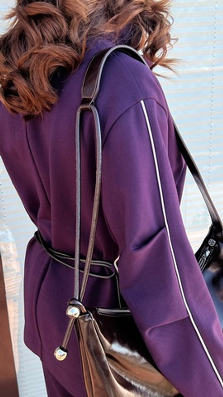 Жакет с кантами