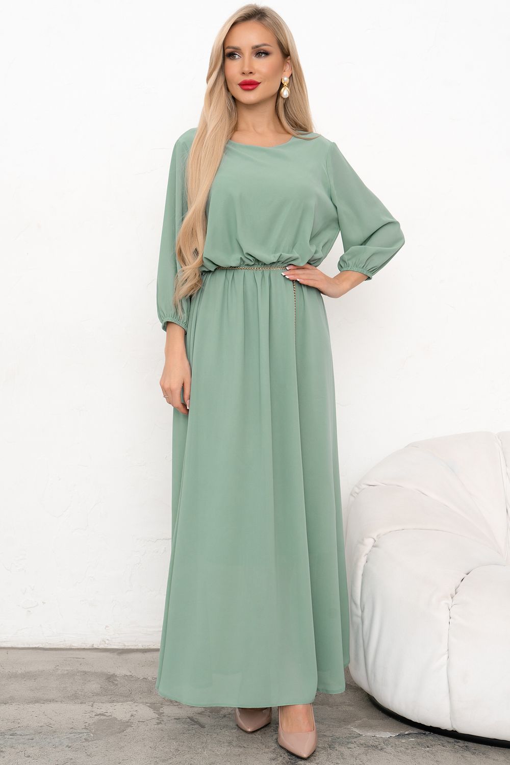 Платье Селеста (полынь)-52р-р Р11-1088/7 Nikol