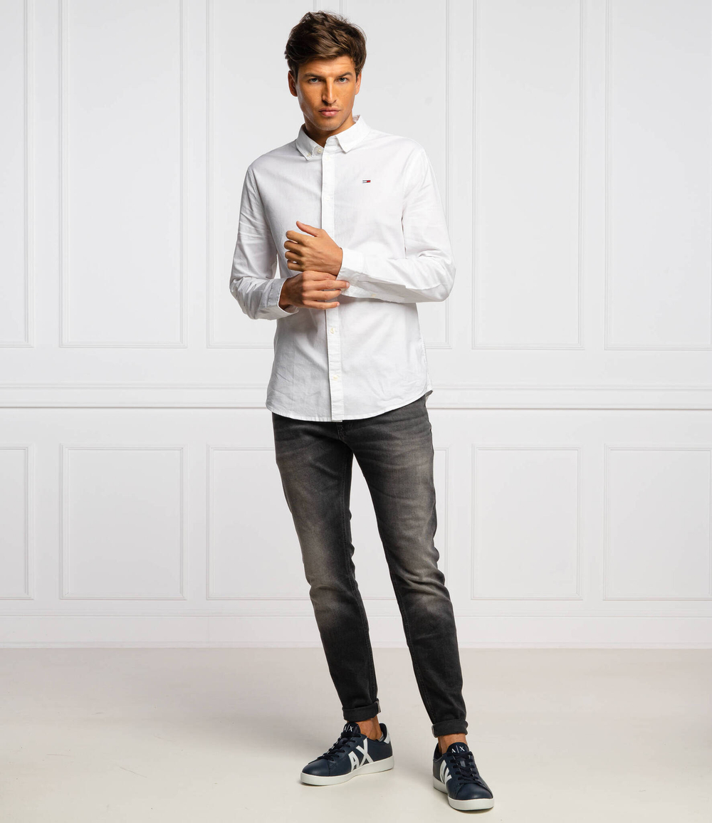 рубашка Tommy Jeans - белый(DM0DM09594)