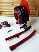 Домкрат подкатной пневматический 5т(8-12bar, h min 150мм, h max 400мм), 3 подушки