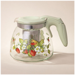 Чайник заварочный 0,9л "Земляника"