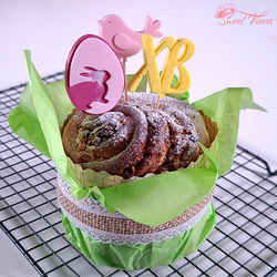 Пасхальный Кулич Краффин Кондитерская Сладкие Козырьки Sweet Visors Светланы Дегтеревой