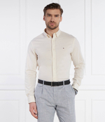 рубашка 1985 flex oxford rf shirt Tommy Hilfiger - экрю(MW0MW29968)