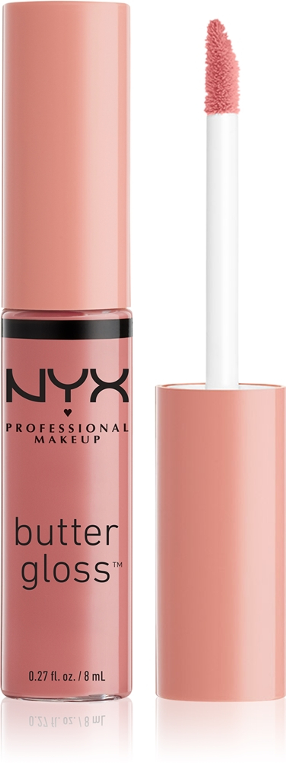 NYX Professional Makeup Butter Gloss - Блеск для губ оттенок 07 Tiramisu, 8 ml