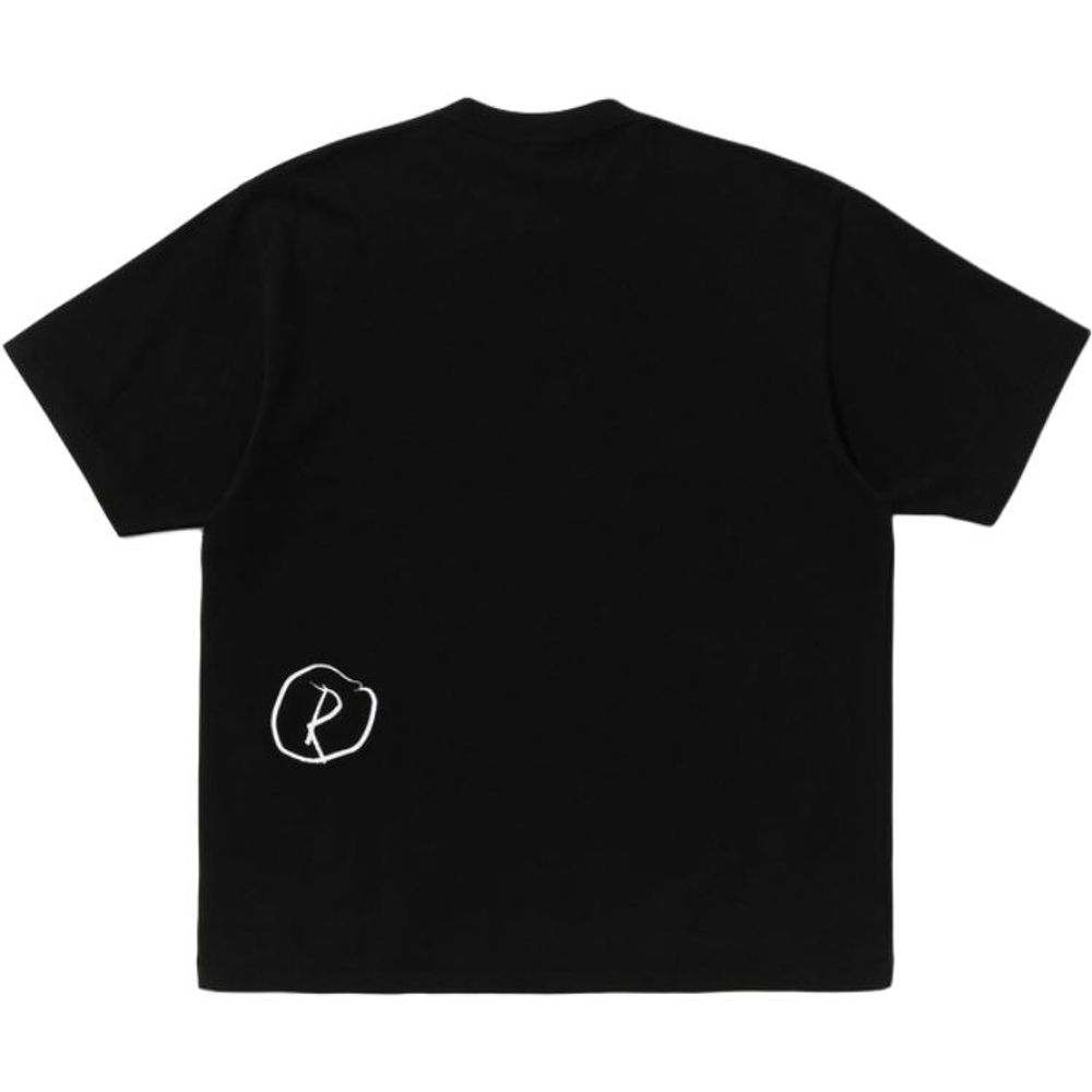 A Bathing Ape Bathing Ape Ss26 Футболка Cotton Letter Foreign Language 0zxtem328101q черный