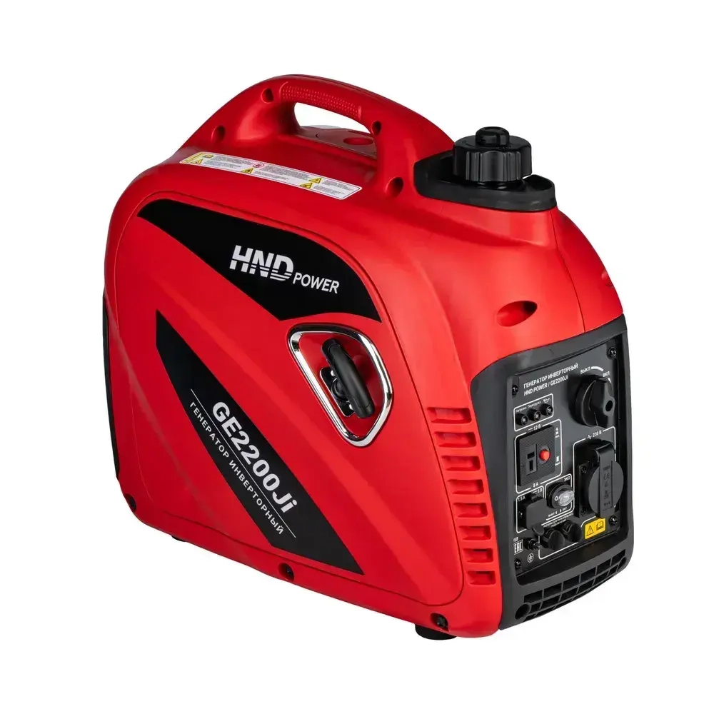 Инверторный генератор бензиновый HND GE2200i (2,2 кВт, 22кг)