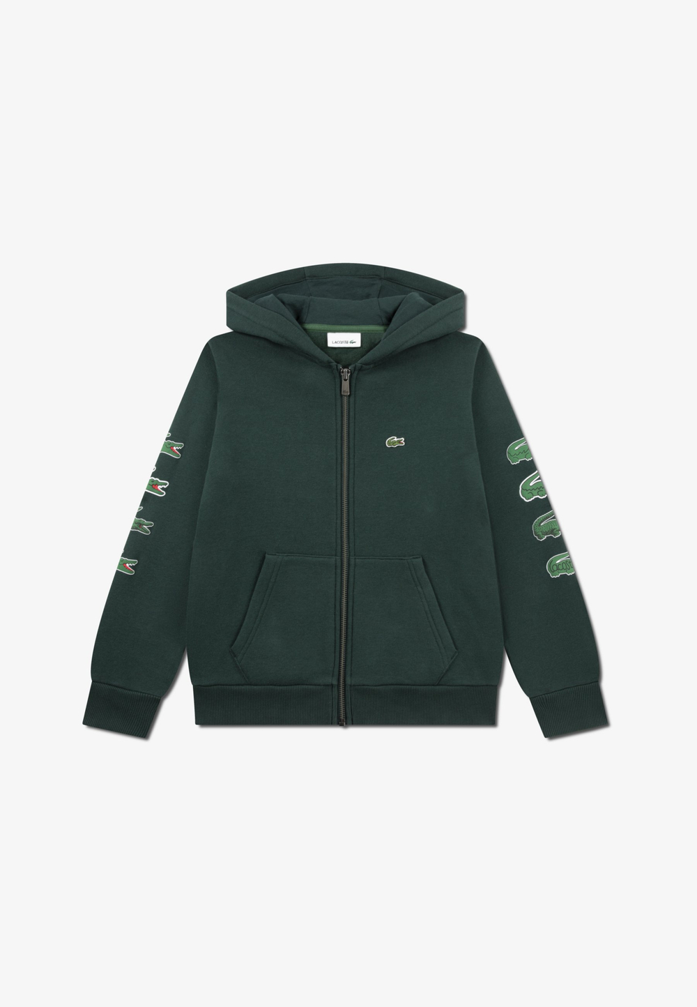 Lacoste Толстовка на молнии - Зелёный (LA224K02Y-M11)