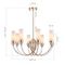 Подвесная люстра ST Luce Elegra SL1402.253.08