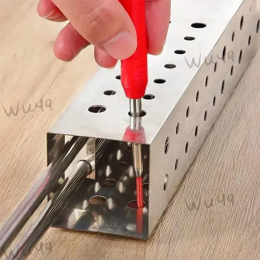 Маркировочная ручка (+ 6 запасных стержней по 2 мм) маркер столярный карандаш столярный карандаш