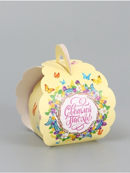 Коробочка подарочная для яйца «Со светлой Пасхой», 10927403, Россия