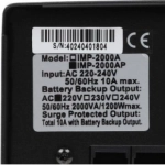 ИБП Powercom Imperial IMP-2000AP 1200W black