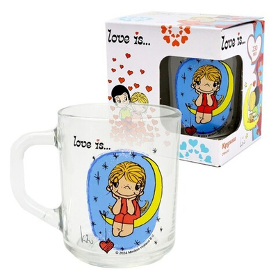 Кружка "Love is...Классик", в подарочной упаковке, стекло