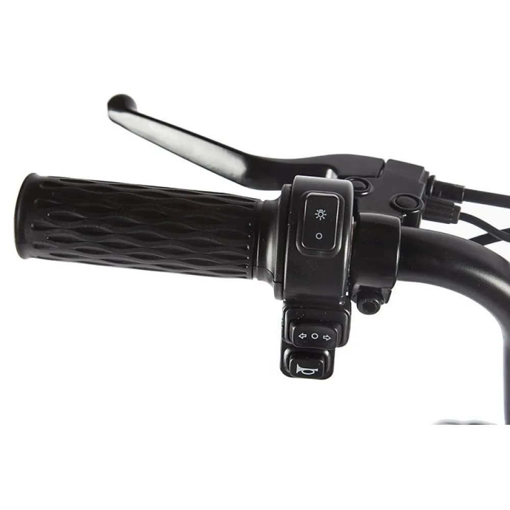 Электроскутер INTRO Z Чёрно-красный