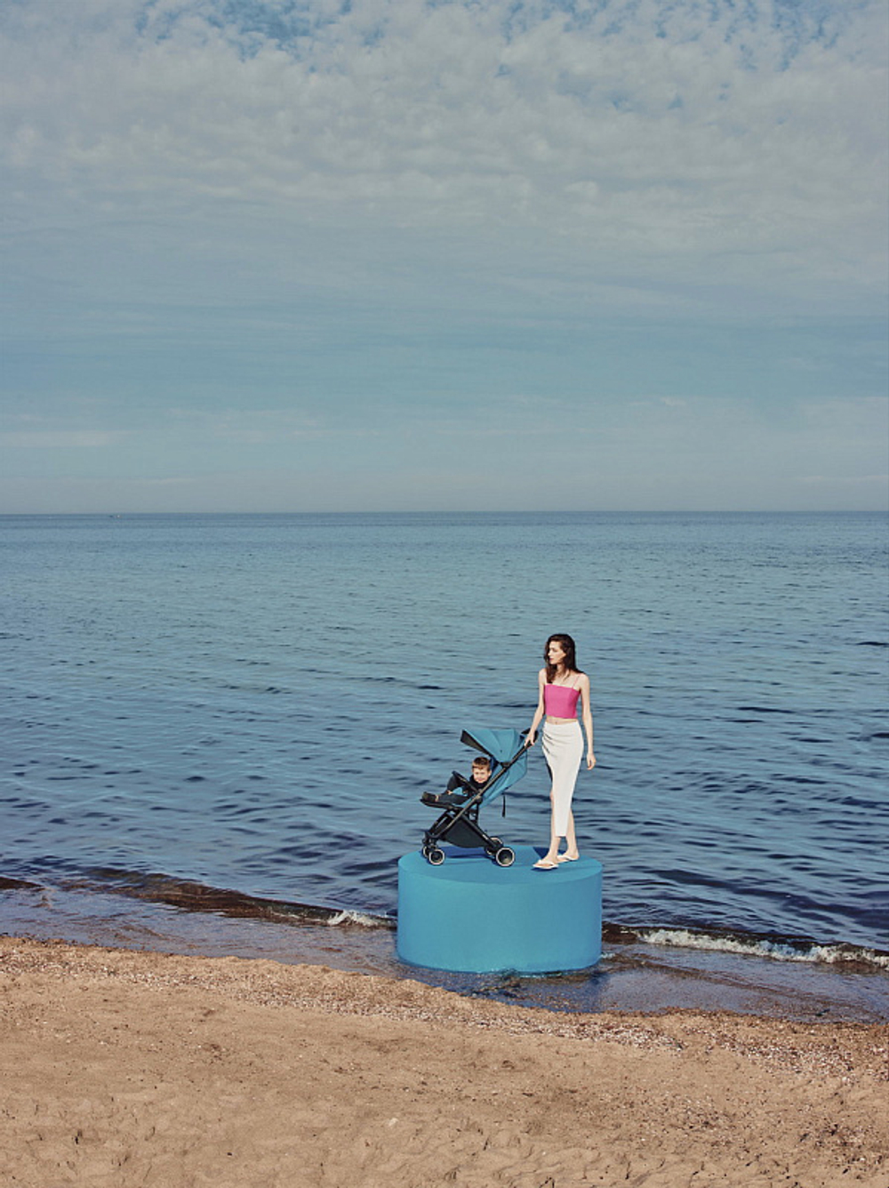 Детская прогулочная коляска Anex AIR-X Ax-08/L blue