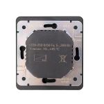 Светорегулятор ROUND (диммер) 300Вт с/у оникс KRANZ