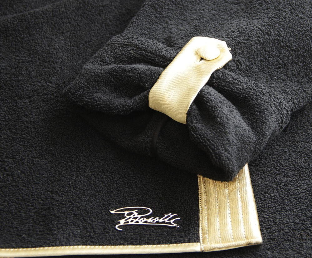 Халат-кимоно махровый Cesare Paciotti Gold Carpet Short Bathrobe черный