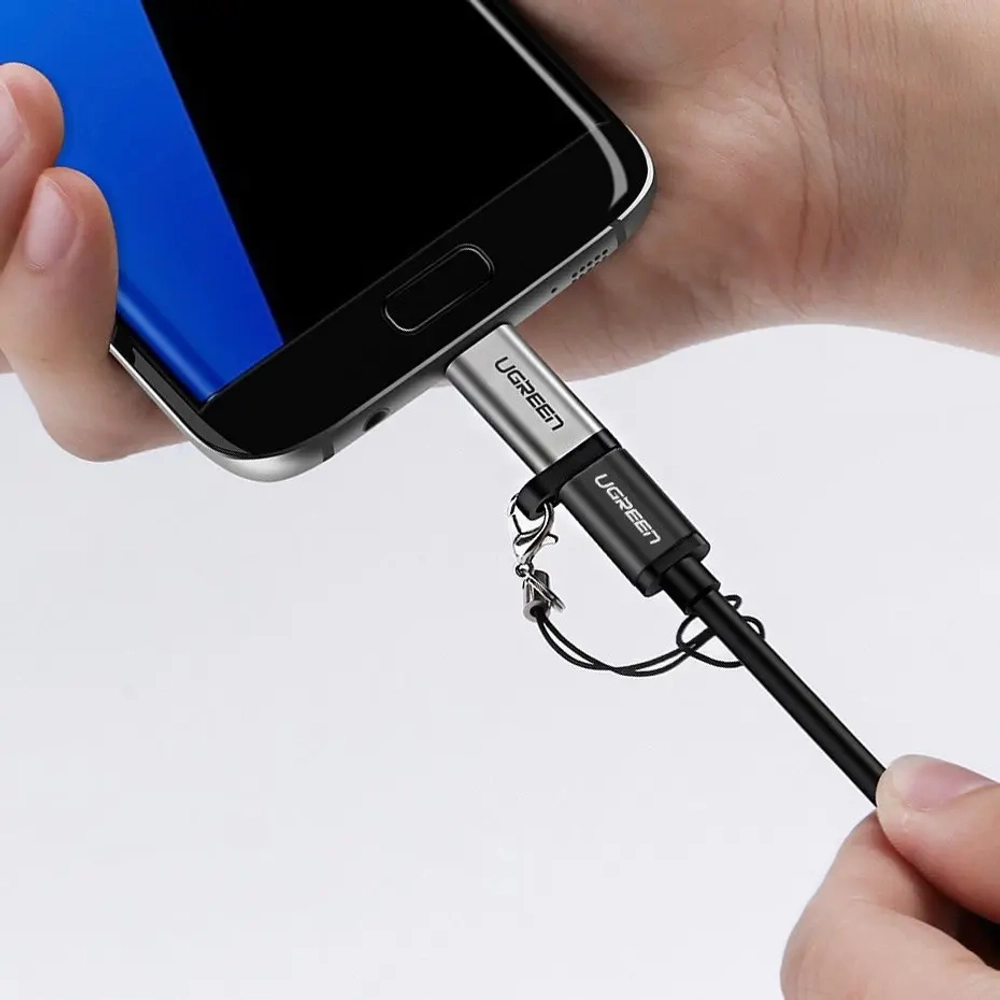 Переходник MicroUSB - USB 3.1 Type C UGREEN 50590