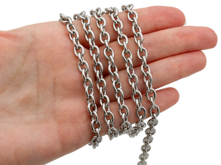 Цепь овальная 6мм