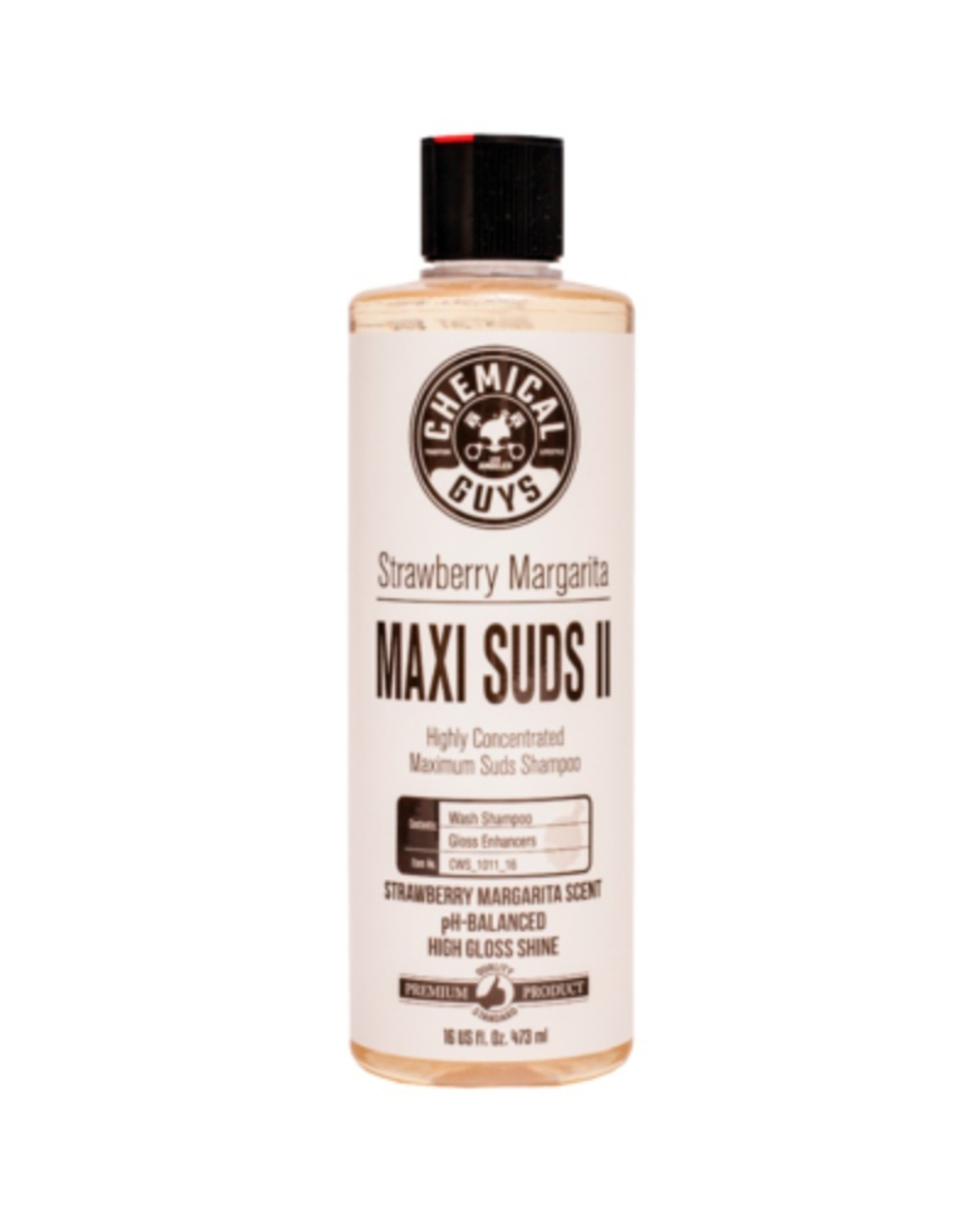 Chemical Guys Ручной шампунь Strawberry Margarita Maxi-Suds ll Car Wash Shampoo 473 мл.