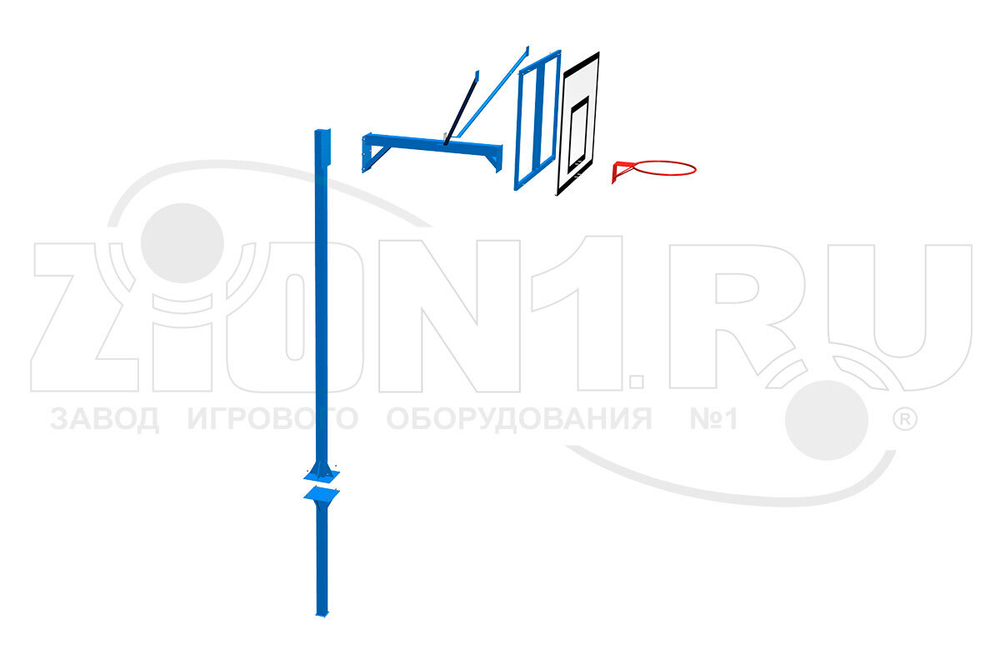 Стойка баскетбольная М1У