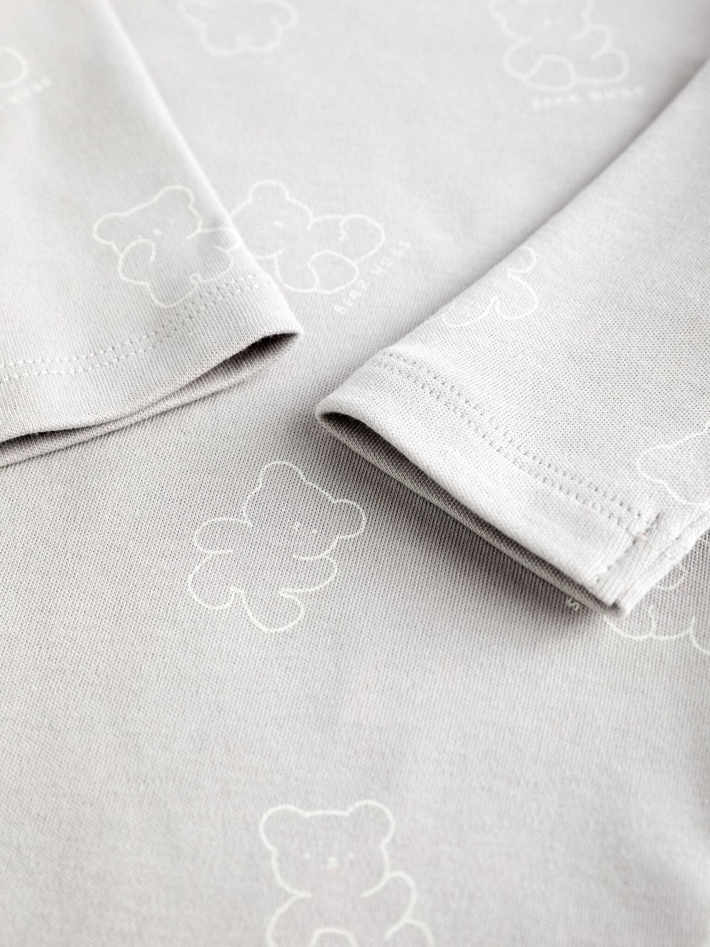 Боди с длинным рукавом для малышей Next K79-966, 5 шт., Белый, Серый