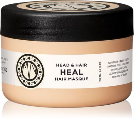Maria Nila Head & Hair Heal Masque - маска против перхоти и выпадения волос /  z filtrem UV 250  ml  / GTIN 7391681036529