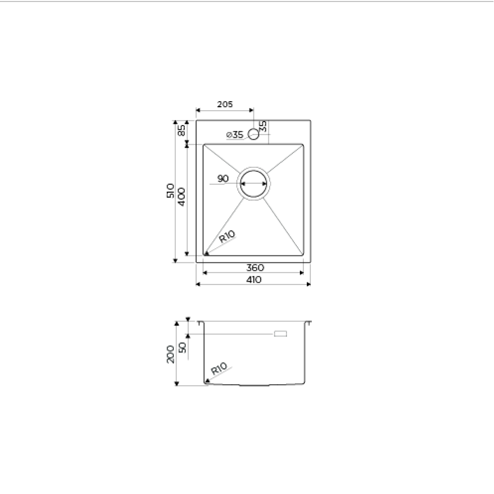 Кухонная мойка Omoikiri Akisame 41-LG