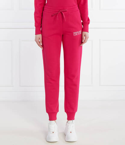 Спортивные штаны Versace Jeans Couture - малиновый(76HAAT01CF01T)