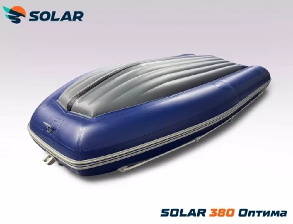 Лодка надувная моторная solar-380 к (оптима)