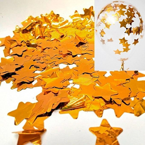 Конфетти "ЗВЕЗДА" цвет золото/серебро (20 г)