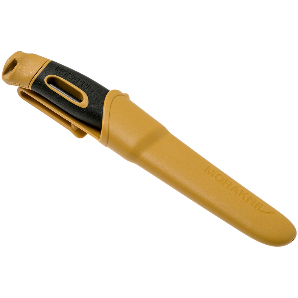 Нож Morakniv Spark Yellow, нержавеющая сталь, цвет желтый