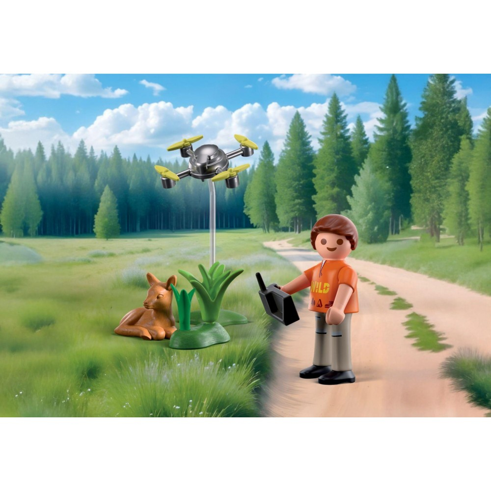 Игровой набор Playmobil 71880 «Спасение оленёнка с помощью дрона» 71880 — фото 4