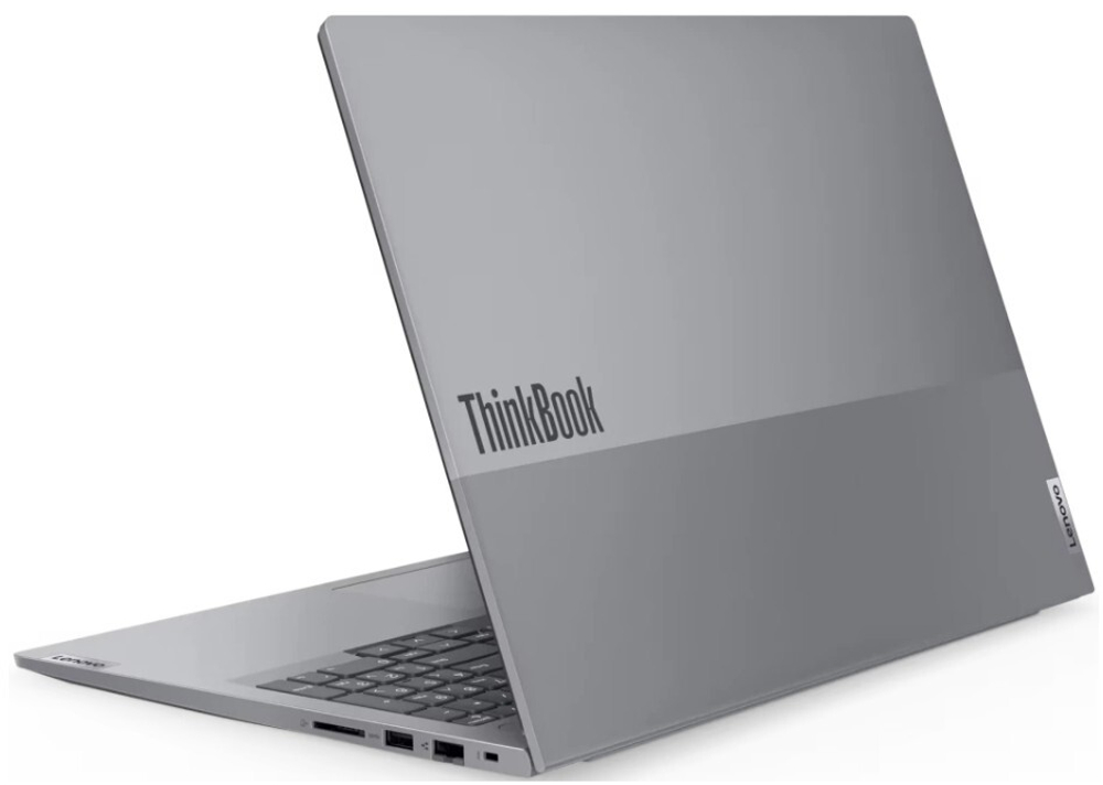 Ноутбук  Lenovo ThinkBook 16 G6 IRL 16 ", Core i5, 16 Гб RAM, 512 Гб SSD, Iris Xe Graphics, Серый