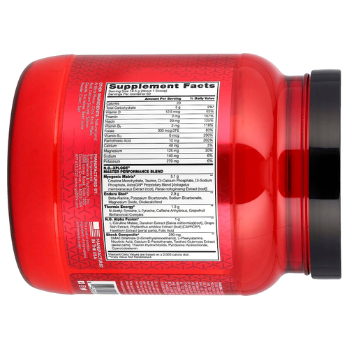 BSN, N.O.-Xplode, легендарный предтренировочный комплекс, арбуз, 1,11 кг (2,45 фунта)