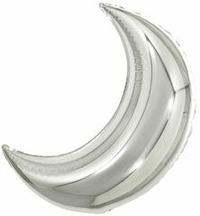 Полумесяц 10" Серебро / Silver Fl