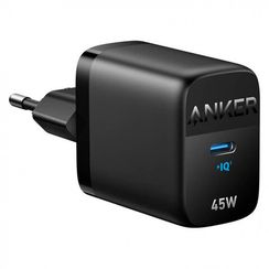 Сетевое зарядное устройство Anker 313 USB-C 45W (A2643G11) Black