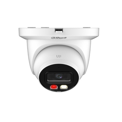 Уличная турельная IP-видеокамера SmartDualLight DAHUA DH-IPC-HDW2849TMP-S-IL-0280B, 8Мп, 1/2.7” CMOS, объектив 2.8мм, видеоаналитика, микрофон, ИК 30м, LED 30м, IP67