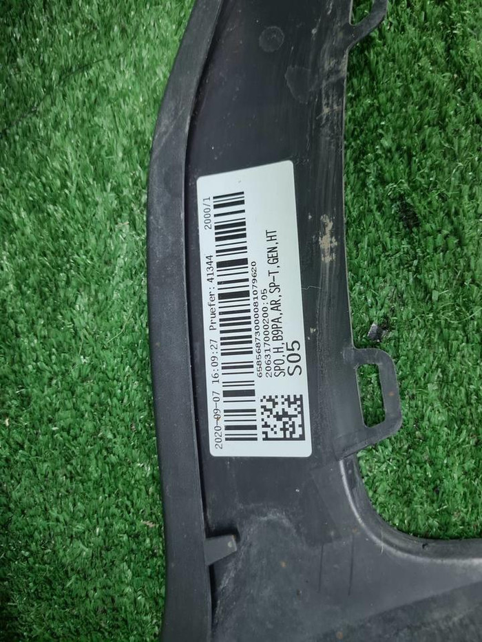 Юбка заднего бампера Audi A4 B9 (2019-н.в.) Allroad