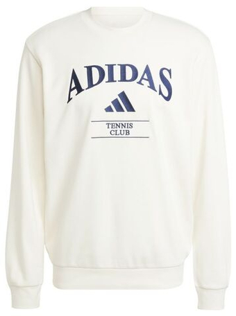 Мужская теннисная кофта Adidas Heritage Graphic Long Sleeve Crew - белый